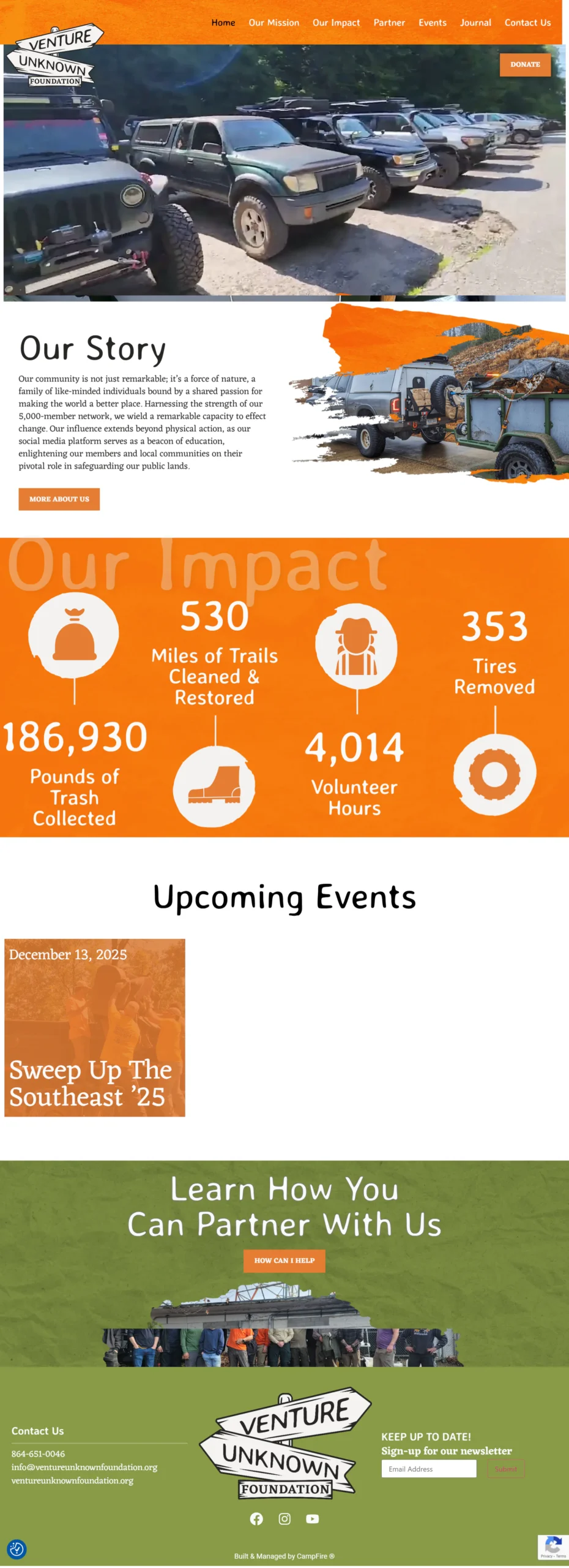 Venture Known web development in greenville, sc